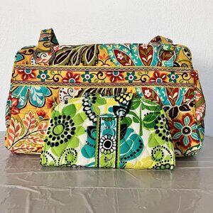 Vera Bradley shoulder bag with wallet
